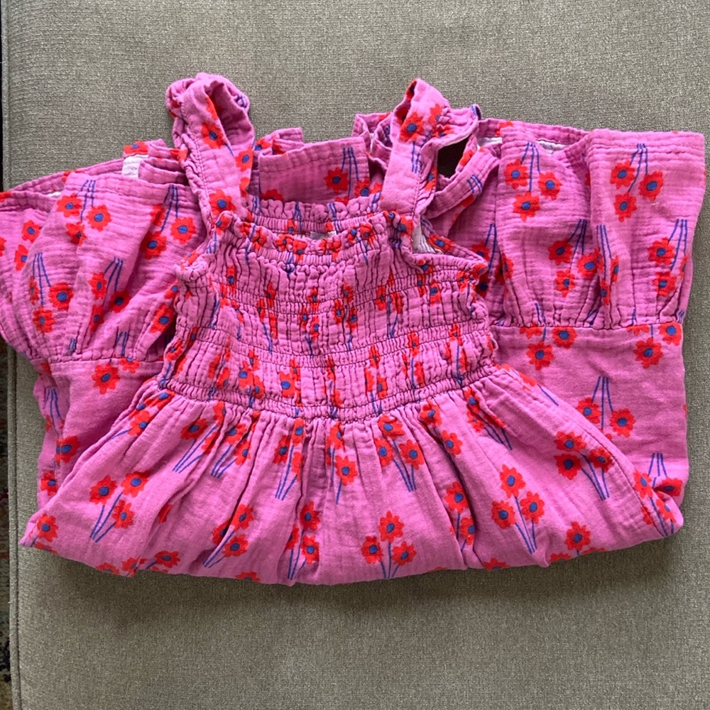 Hanna Andersson girls gauzy dress